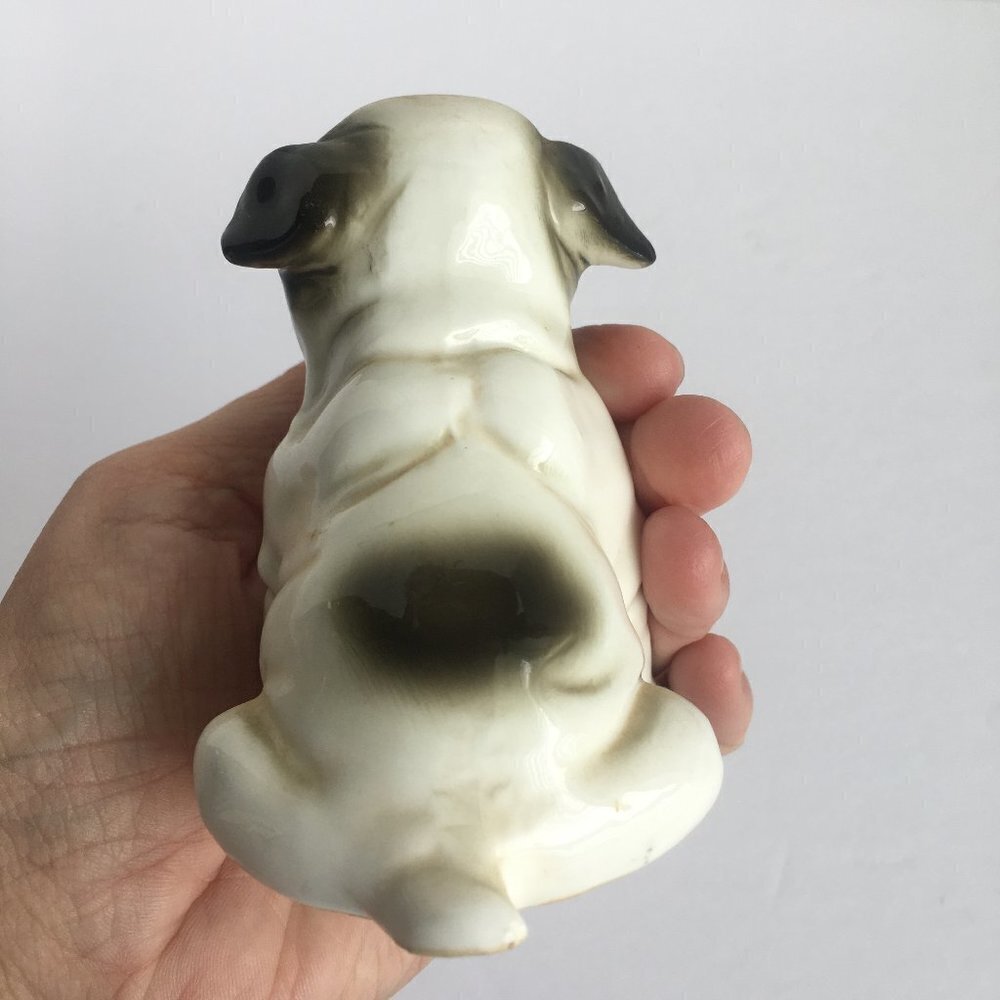 Vintage Dog‎ Figurine Statue - English Bulldog Pup Puppy - Picture 4 of 8
